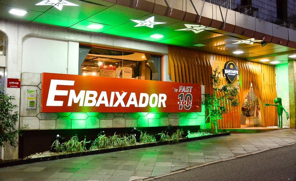 Embaixador Hotel & Centro De Eventos By Fast10 Porto Alegre Exterior foto